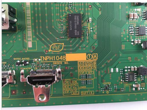 PANASONIC TC-P50X60 Main Board TNPH1048UB